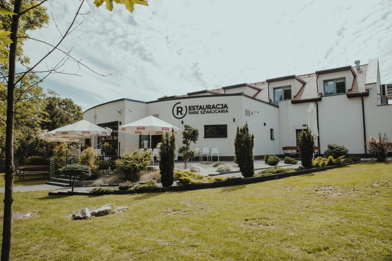 Restauracja Park Szwajcaria Hotel Gliwice Eksteriør billede